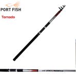 Port Fish Tornado 75-150 GR 300 cm Mavi Teleskopik Fiber Olta Kamışı