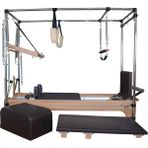 Port Pilates Combo Cadillac Reformer Kahverengi Set
