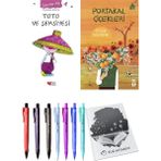 Portakal Çiçekleri ve Toto ve Şemsiyesi 2li Set