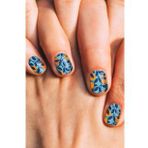 Portakal Tırnak Dövmesi,Tırnak Tattoo,Nail Art ,Tırnak Sticker