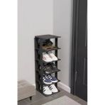 Portatif 5 Katlı Ayakkabılık, 76X24.5x27.5 Cm Boyutlarında, Kolay Kurulum