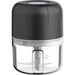 Portatif Kablosuz Mini 250ML Blender Mutfak Robotu USB Şarj Siyah