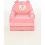 Portatif, Yıkanabilir, Katlanabilir Peluş Çocuk Koltuğu 120 cm - Açık Pembe