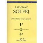 Porte Müzik Yayınları Lavignac 1A - Solfej Piyano Eşlikli Şan Çalışmaları