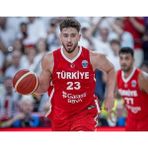 Portego Türkiye Basketbol Milli Takımı Alperen Şengün Forması (Kırmızı) - XL - 001-Siyah