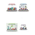 Portemem John Thompson 'Dan Kolay Piyano Kursu 1. 2. 3. 4. Bölüm (4 Kitap Set)