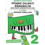Portemem Müzik Eğitim Malzemeleri Denes Agay ' dan Piyano Çalmayı Öğrenelim 2. Kitap