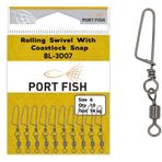Portfish BL3007 Snap Klipsli Fırdöndü NO:10