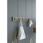 Portmanto Duvar Askılığı Elbise Askılığı Ceviz ASKI-001-2 - 50 cm