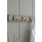 Portmanto Duvar Askılığı Elbise Askılığı Ceviz ASKI-004-2 - 50 cm