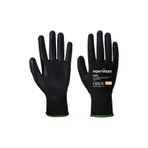 PORTWEST A635 Eco-Cut 4X42B PU Kaplı B Seviye Kesilme Dirençli Siyah 8 Nu Hassas Montaj İş Eldiveni