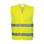 Portwest Fosforlu İkaz Yeleği 140 Gram - Reflektörlü Güvenlik Yeleği