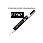 POSCA Beyaz Marker Kalem Pc-3m (0.9-1.3 mm)