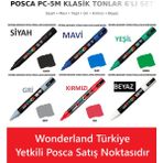 Posca Pc-5m 6’lı Kalem Seti - Doğa Renkleri (Özel Seri)