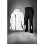 POSEIDON STORM Erkek Beyaz Yeni Supra Penye Rahat Kesim Günlük Sporcu Antrenman Eşofman Takımı S-3XL