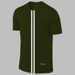 Poseidon Storm Yeni Seri Erkek Haki Dri-Fit Kumaş Düz Kısa Kol Konforlu Tişört S-3xl