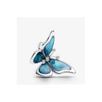 Poseidons Jewellery Poseidons Jewellery Büyük Boy Kelebek Temalı Gümüş Charm
