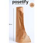 Poşetify Petek Dolgu Ambalaj Kağıdı 38X10Mt | Esnek Kraft Paketleme Ve Koruyucu Dolgu Kağıdı