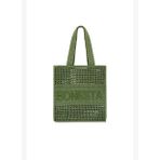 POSITANO MIDI OLIVE GREEN PLAJ ÇANTASI