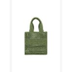 POSITANO MINI OLIVE GREEN PLAJ ÇANTASI