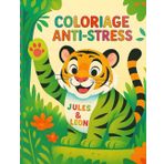 Positif dés tout-petit: 50 coloriages mignons pour enfants de 3 à 7 ans, animaux-nature-mot positifs