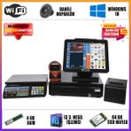 Posstart Market Barkod Sistemi | Pro Set - Siyah