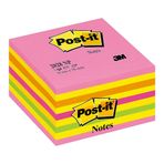 Post-it 2028-NP Gökkuşağı Pembe Tonları 450 Yaprak 76x76 mm Küp Yapışkanlı Not Kağıdı