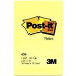 Post-it 656 51x76 mm 100 Yaprak Sarı Not Kağıdı