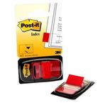Post-it İndex 50 Yaprak 25,4x43,18 mm Kırmızı Yapışkanlı Not Defteri