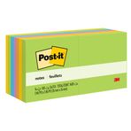 Post-it Notlar, 3x3 inç, 14 Ped, Amerika'nın 1 Numaralı Favori Yapışkan Notları, Çiçekli Fantezi Koleksiyonu, Kalın Renkler (Yeşil, Sarı, Turuncu, Mor, Mavi), Temiz Çıkarma, Geri Dönüştürülebilir