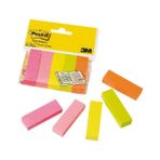 Post-It Post-İt 670/5 Kitap Ayracı 5 Parça Renkli 15 mm x 50 mm Ölçülerle Pratik Not Alma