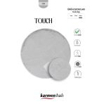 Post Touch Th001g Antrasit Halı Post Peluş Kürk Halı 90 X 140 Grı