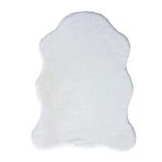 Post Touch Th001w Beyaz Halı Tavşan Tüyü Post Peluş Kürk Halı 80 X 200 Beyaz