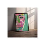 Posterist Dekoratif Çerçevesiz Poster Pop Art Yüz Çerçevesiz Tablo