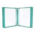 Posterli Sayfa Çevirme Standı, Duvara Monte Dosya Posteri Flip Kitap Tutucu Çok Renkli(Green)