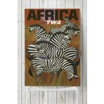 Postermanya Afrika Vintage 70x100 cm Poster