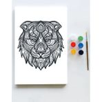 Postermanya Aslan Kral Sanatsal 50x70 cm Poster
