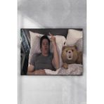 Postermanya Ayı Teddy Eğlenceli Mizahi 80x115 cm Poster