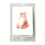 Postermanya Ayıcık Tasarım Çocuk Odası 50x70 cm Poster