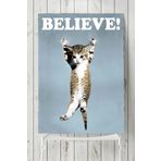 Postermanya Believe Cat Hayvan 80x115 cm Poster