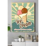 Postermanya Ice Cream Vintage 40x60 cm Poster