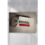 Postermanya Imkansız Unpossible Girişimcilik 30x40 cm Poster