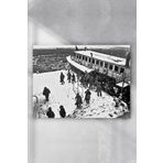 Postermanya İstanbul'da Kış Nostaljik 90x130 cm Poster
