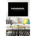 Postermanya Kahkaha Ölçer Eğlenceli Mizahi 40x60 cm Poster