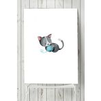 Postermanya Kedi Çocuk Odası 5 90x130 cm Poster