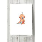 Postermanya Küçük Bebek Çocuk Odası 2 90x130 cm Poster