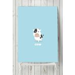 Postermanya Küçük Inek Çocuk Odası 70x100 cm Poster