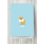 Postermanya Küçük Köpek Çocuk Odası 80x115 cm Poster