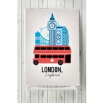Postermanya Londra Vintage Manzara 2 40x60 cm Poster