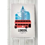 Postermanya Londra Vintage Manzara 2 60x90 cm Poster